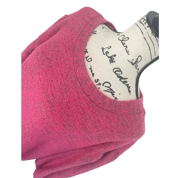 SATURDAY SUNDAY ANTHROPOLOGIE TUNIC DRESS LYLA COZY PINK BALLOON SLEEVE SZ M NWT - Picture 6 of 16